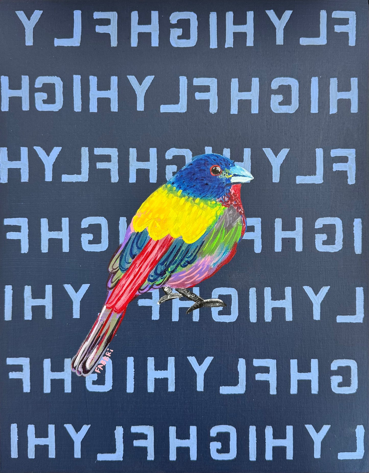 Painted Bunting Mini