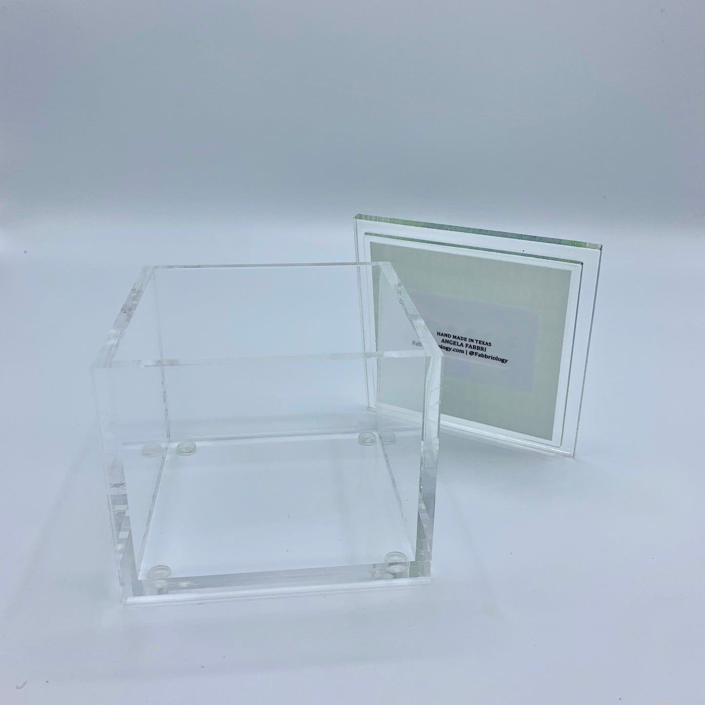 David Adickes - Acrylic Box