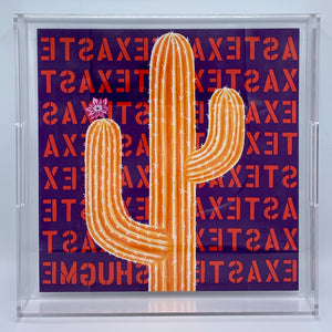 Cactus - Acrylic Tray
