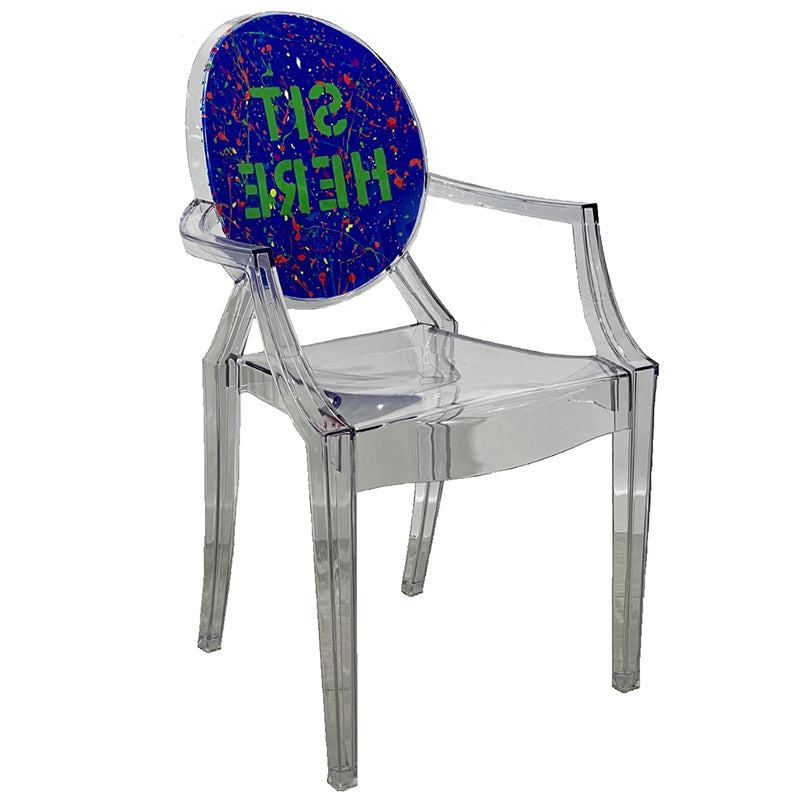 Kids discount ghost chair